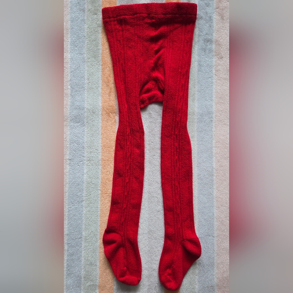 18-24 Month Red Tights Leotards